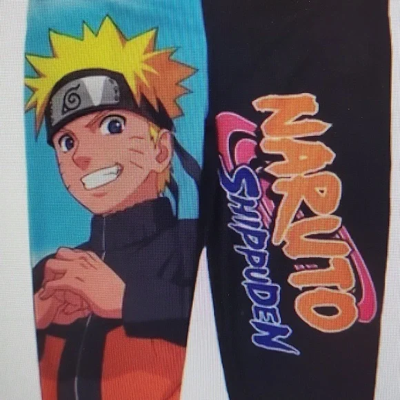 Naruto jogger/lounge pants or pjs M NWT - Picture 3 of 6